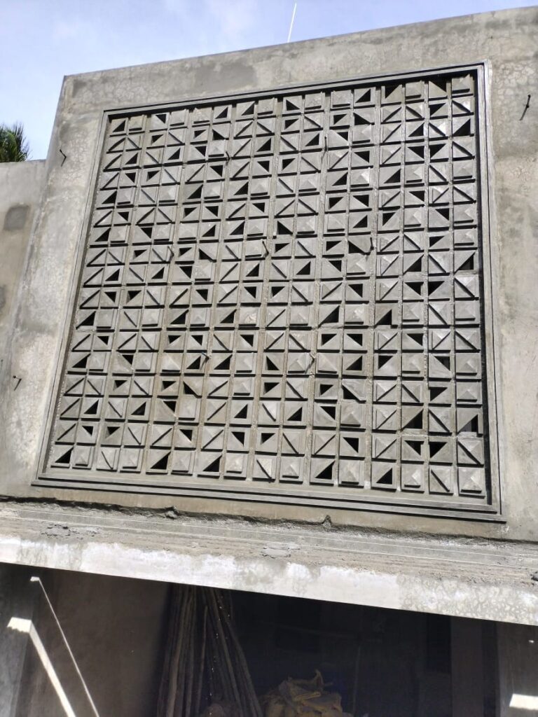 Trellis jaali work