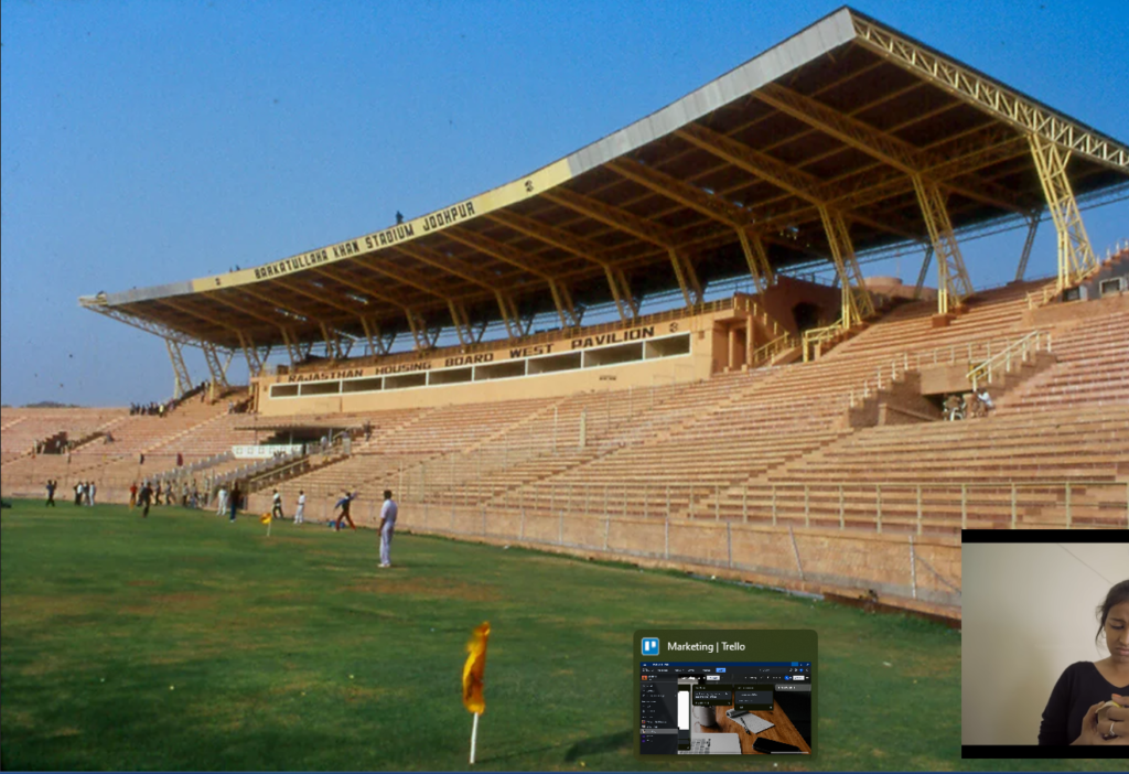 4 Barkatullah khan Stadium Uttam Chand Jain ©httpswww.ucj .co .inbarkatullah khan stadium 21000 seat